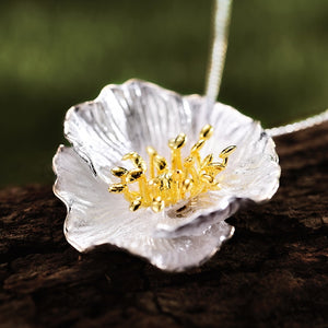Poppies Blossom Necklace
