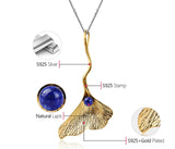 Ginkgo Leaf Necklace